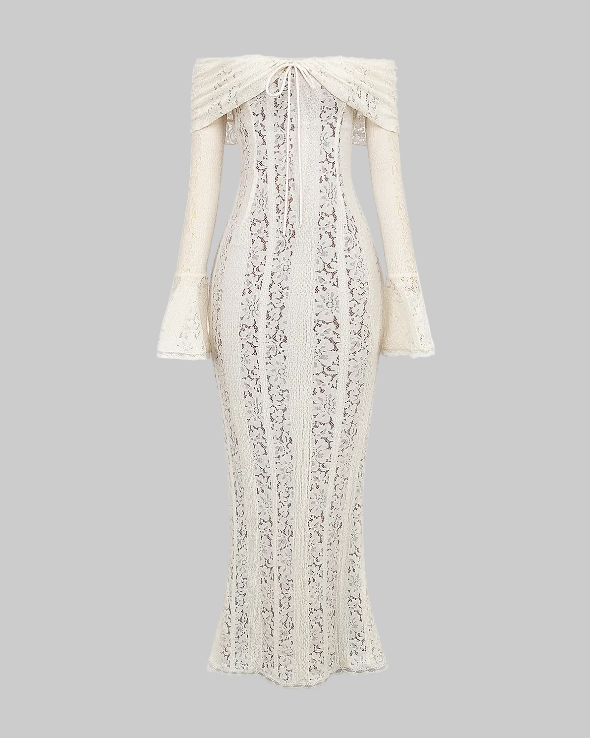 Paola | Elegante Vestito Maxi Off-Shoulder Da Donna