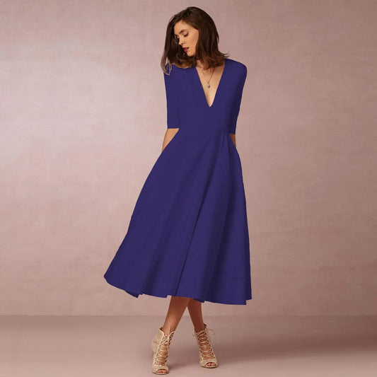 Tilda | Abito da Sera Elegante da Donna a Linea A