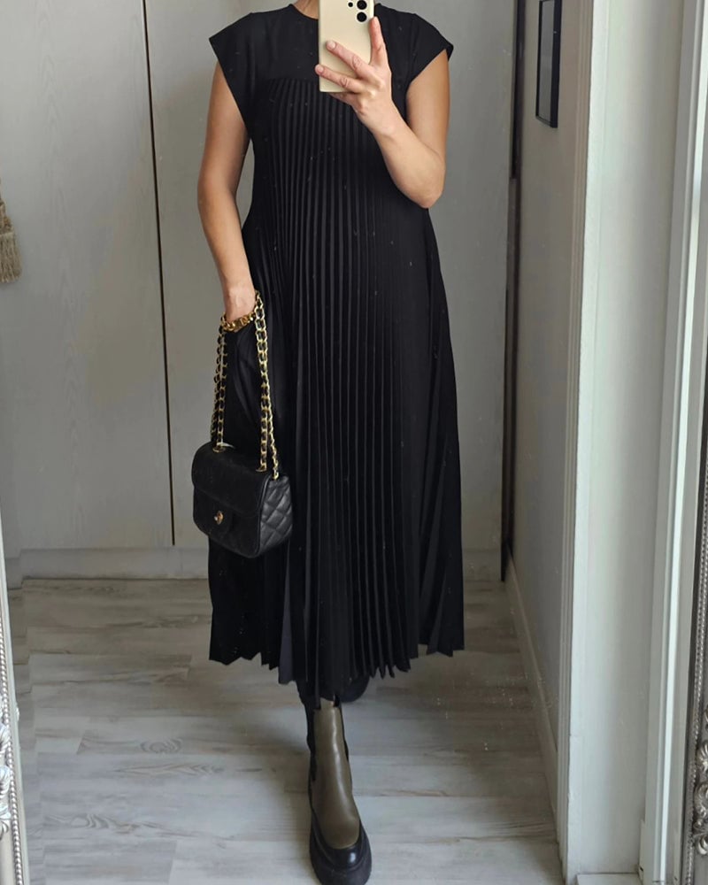 Marley | Vestito Maxi Plissettato da Donna