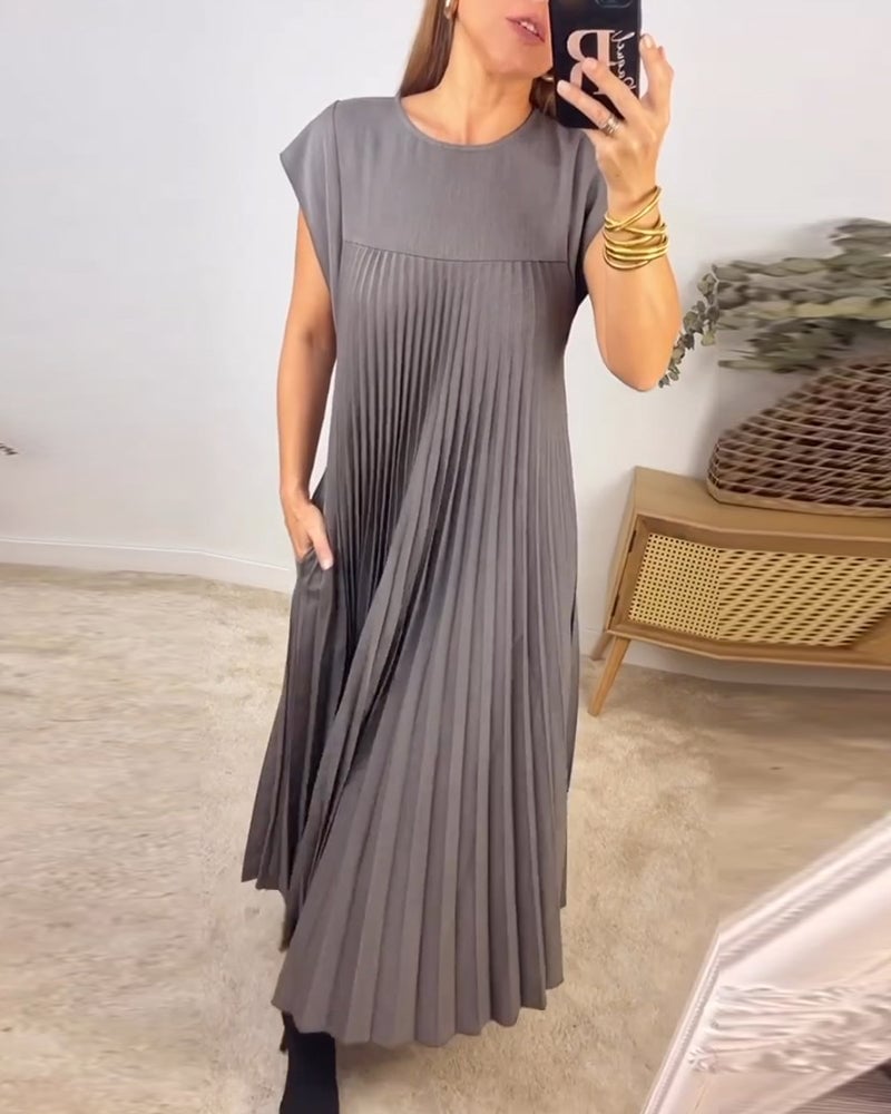 Marley | Vestito Maxi Plissettato da Donna
