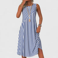 Giada | Vestito Estivo Elegante a Righe da Donna