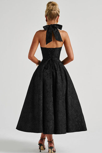 Teresa | Elegante Abito Midi a Trapezio da Donna