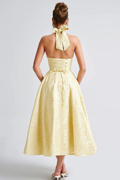 Teresa | Elegante Abito Midi a Trapezio da Donna