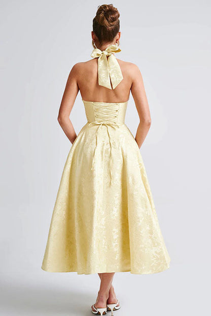 Teresa | Elegante Abito Midi a Trapezio da Donna