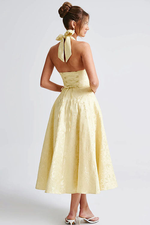 Teresa | Elegante Abito Midi a Trapezio da Donna
