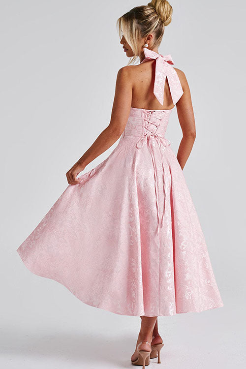 Teresa | Elegante Abito Midi a Trapezio da Donna