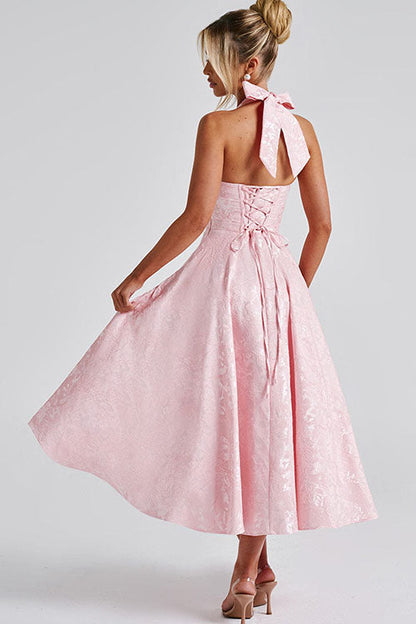 Teresa | Elegante Abito Midi a Trapezio da Donna