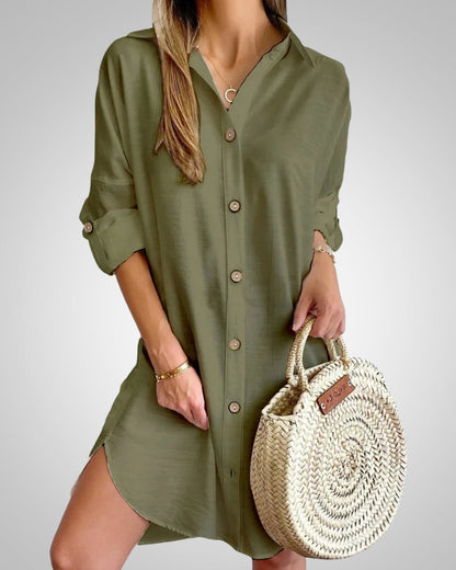Daniela | Vestito Camicia Bottoni da Donna