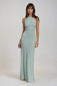 Ilaria | Elegante Vestito Maxi Halter Da Donna