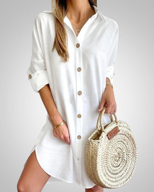 Daniela | Vestito Camicia Bottoni da Donna