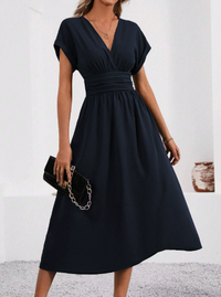 Viviana | Vestito Midi Scollo a V da Donna