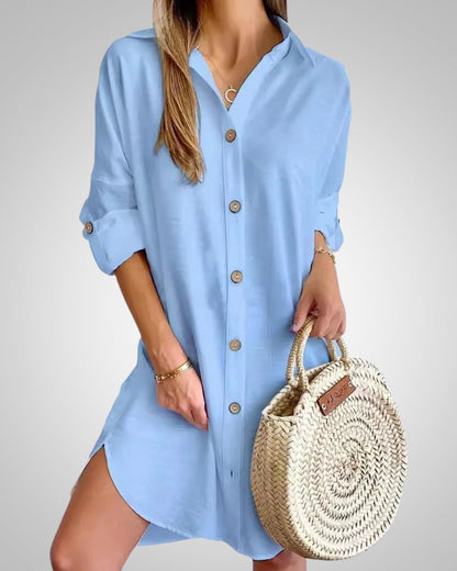 Daniela | Vestito Camicia Bottoni da Donna