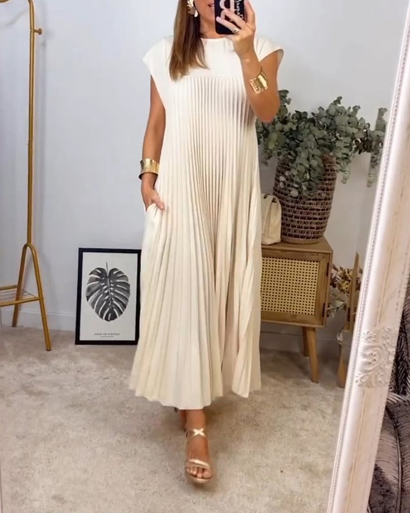 Marley | Vestito Maxi Plissettato da Donna