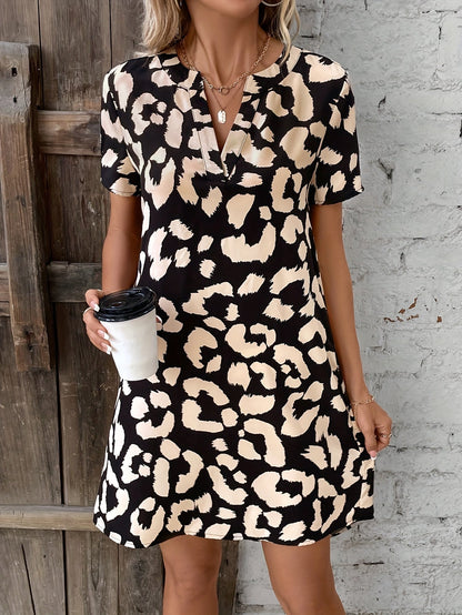Martina | Estivo Vestito Casual Stampato Da Donna