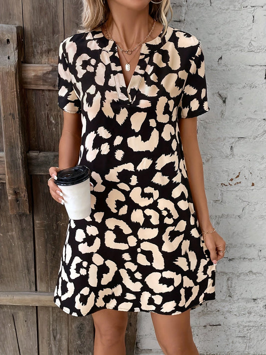Martina | Estivo Vestito Casual Stampato Da Donna