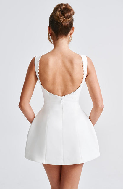 Silvana | Mini Vestito da Cerimonia con Fiocco da Donna