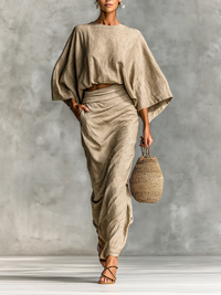 Donata | Vestito Maxi Due Pezzi da Donna