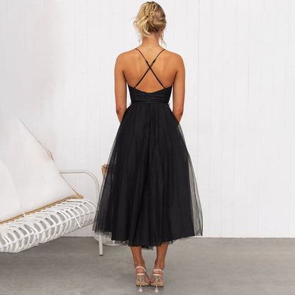 Giovanna | Elegante Abito Midi a Trapezio da Donna