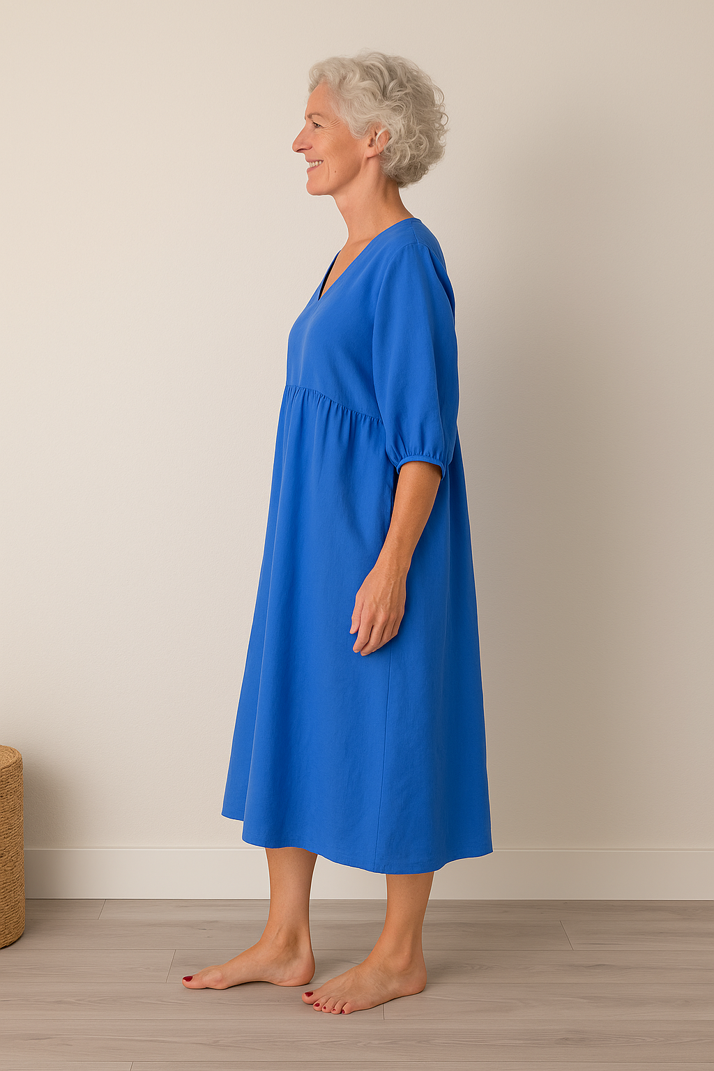 Silvana | Comodo Vestito Estivo a Maniche Corte Da Donna