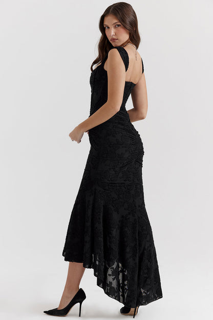 Serena | Vestito da Cerimonia Maxi Asimmetrico da Donna