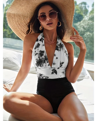 Lorenza | Costume Elegante Collo Halter da Donna