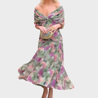 Irene | Elegante Vestito Da Sera Off-Shoulder Da Donna
