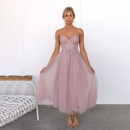 Giovanna | Elegante Abito Midi a Trapezio da Donna