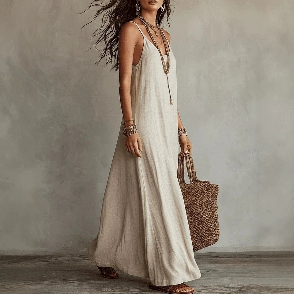 Elsa | Vestito Maxi Classico Estate da Donna