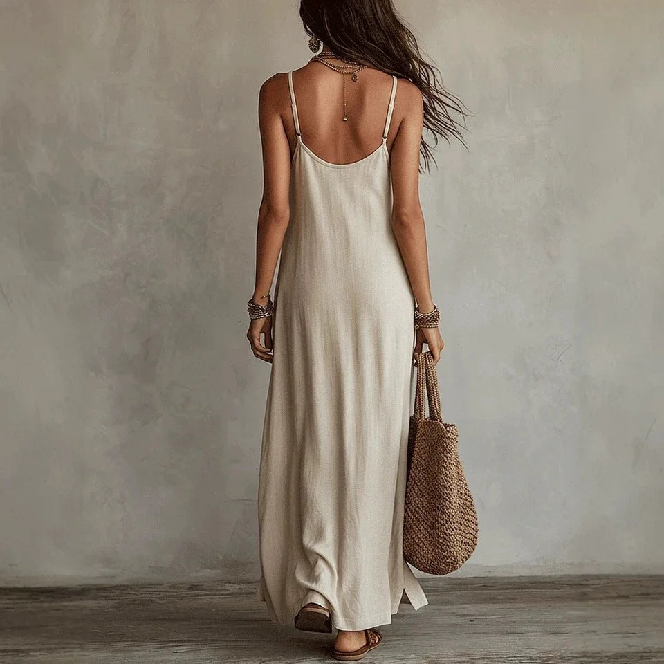 Elsa | Vestito Maxi Classico Estate da Donna