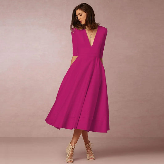 Tilda | Abito da Sera Elegante da Donna a Linea A