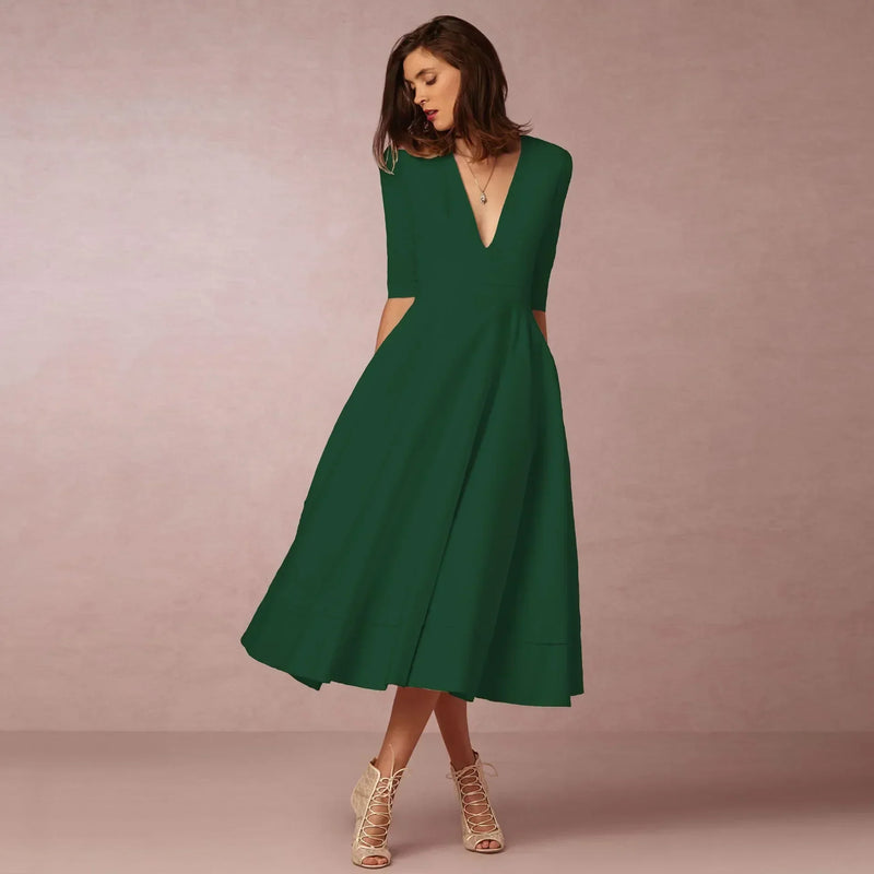 Tilda | Abito da Sera Elegante da Donna a Linea A