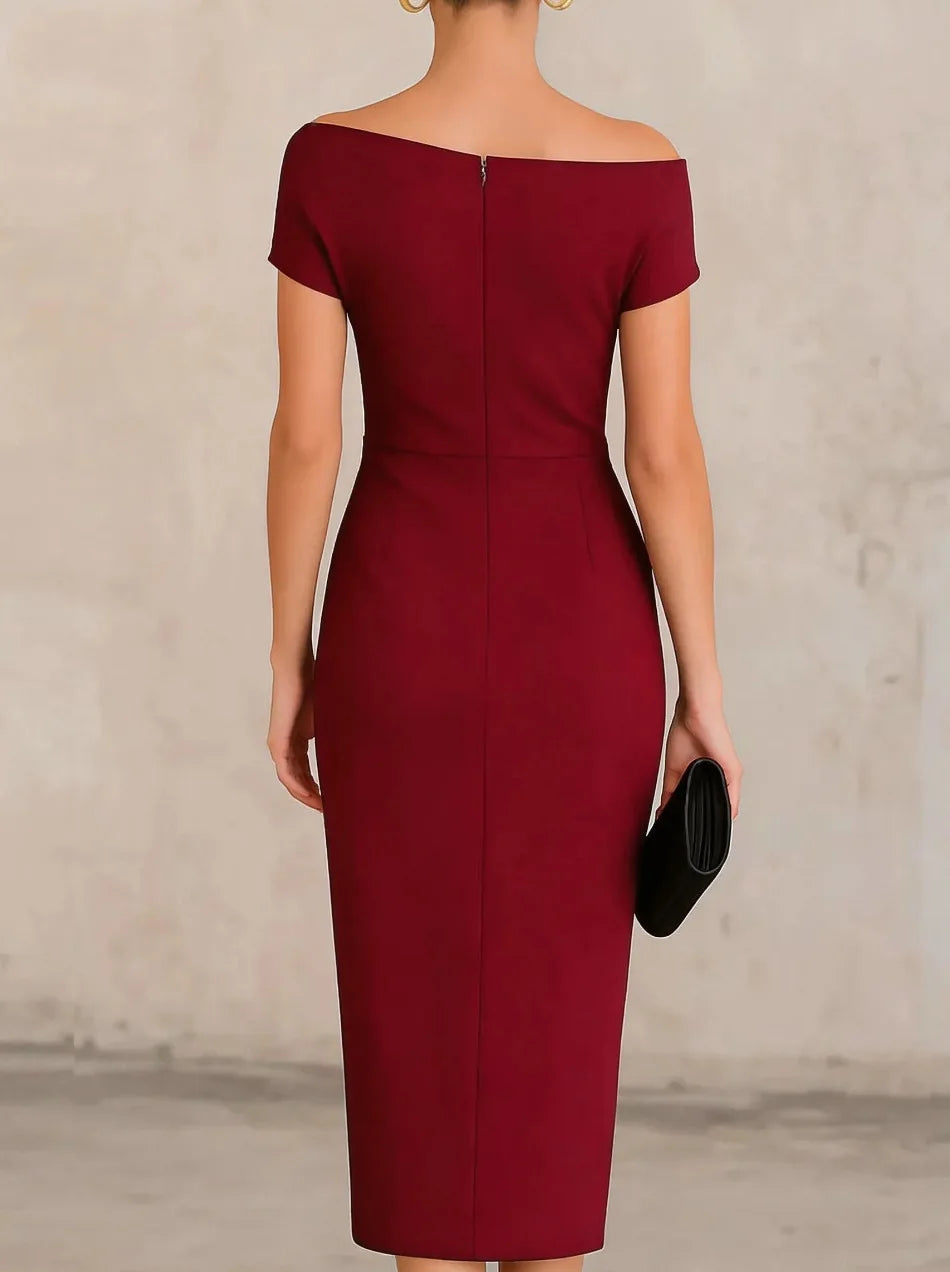 Veronica | Vestito Midi Spalla Unica da Donna