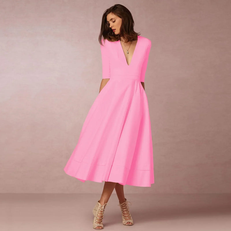 Tilda | Abito da Sera Elegante da Donna a Linea A