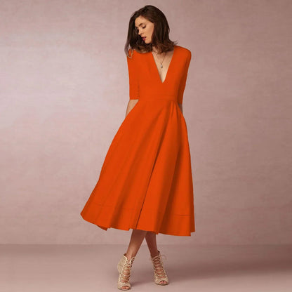 Tilda | Abito da Sera Elegante da Donna a Linea A