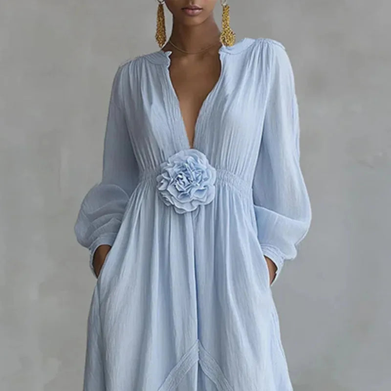 Adele | Vestito Maxi Manica Lunga da Donna