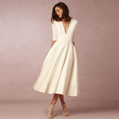 Tilda | Abito da Sera Elegante da Donna a Linea A