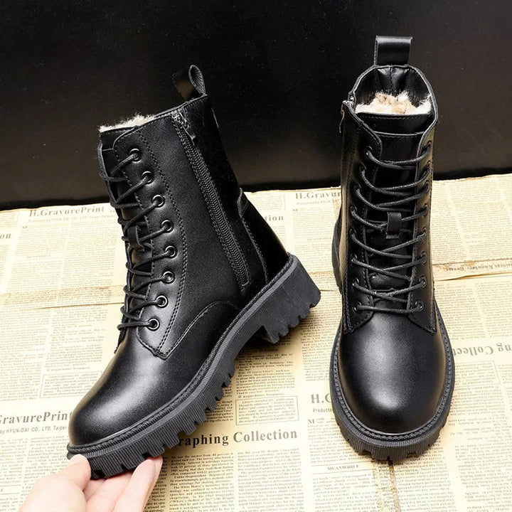 Claudia | Stivali Donna Classici Platform con Zip da Donna