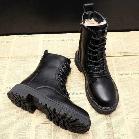 Claudia | Stivali Donna Classici Platform con Zip da Donna