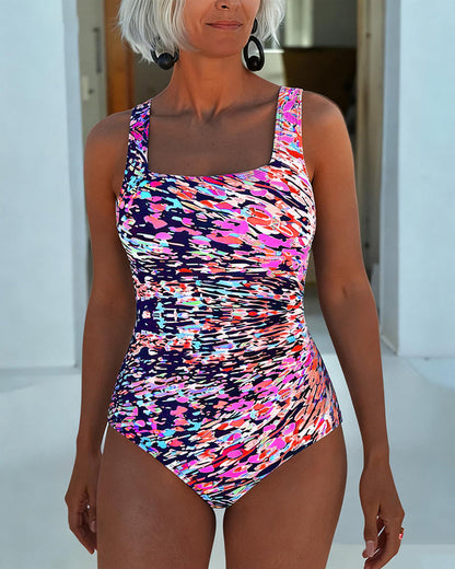 Adelina | Costume Intero Stampato da Donna