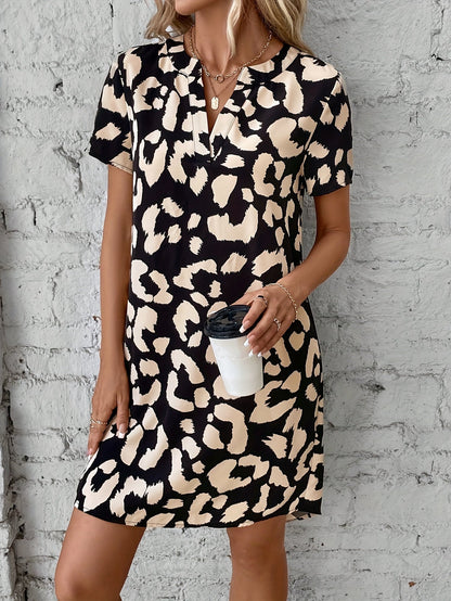 Martina | Estivo Vestito Casual Stampato Da Donna