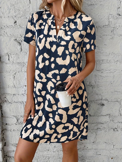 Martina | Estivo Vestito Casual Stampato Da Donna