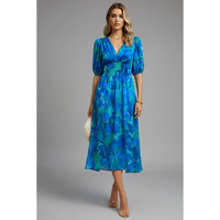 Monica | Vestito Serale Estivo Stampato da Donna