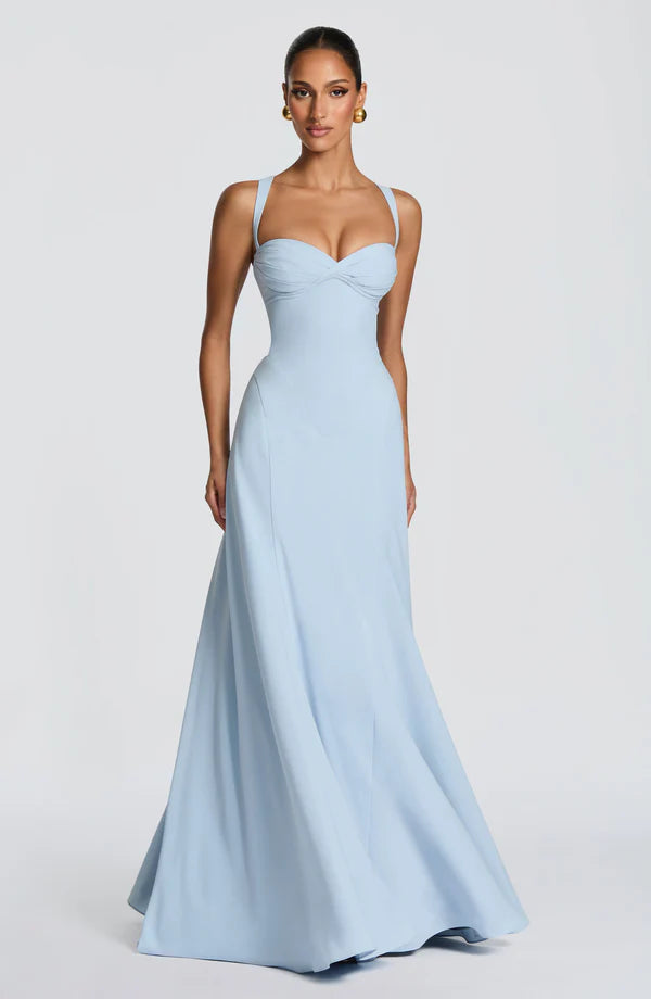 Lucia | Vestito Cerimonia Scollo a Cuore da Donna