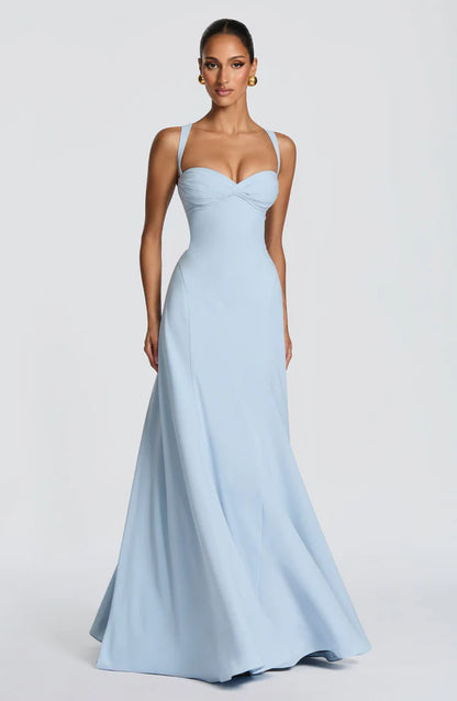 Lucia | Vestito Cerimonia Scollo a Cuore da Donna