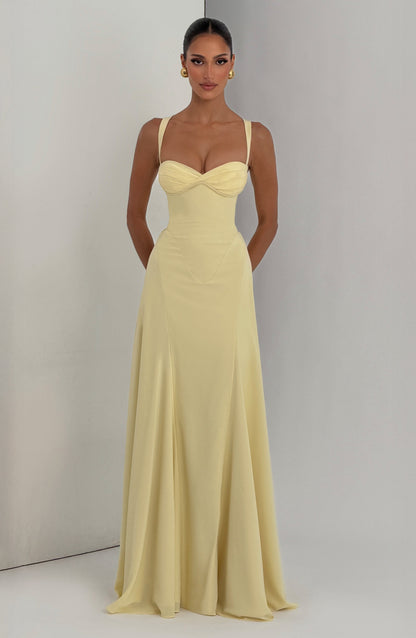 Lucia | Vestito Cerimonia Scollo a Cuore da Donna