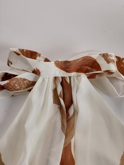 Fernanda | Vestito Estivo con Stampa e Collo Halter da Donna