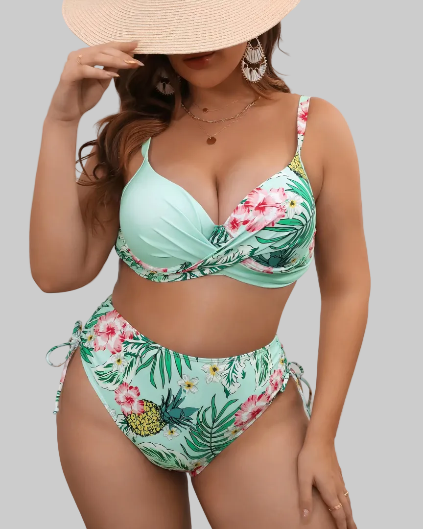 Fiamma | Bikini Stampato Taglie Forti da Donna