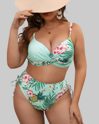 Fiamma | Bikini Stampato Taglie Forti da Donna
