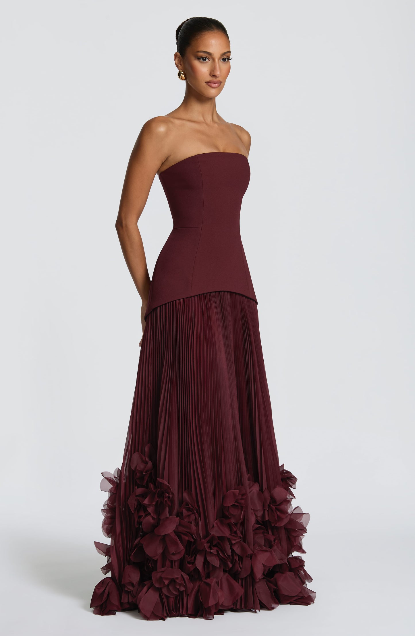 Sabrina | Vestito Cerimonia Senza Spalline da Donna