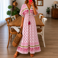 Ilaria | Vestito Boho Estivo con Maniche da Donna